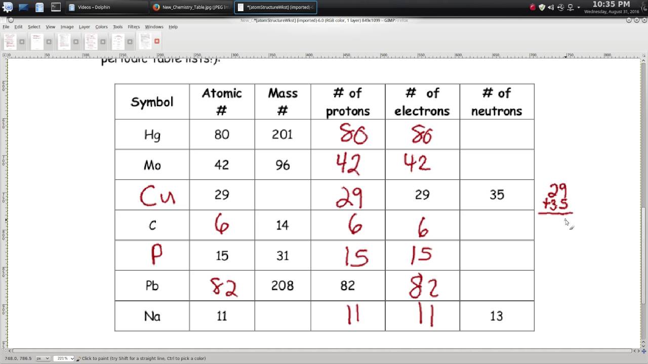 Atomic Structure Worksheet â Episode 302 â Page 3